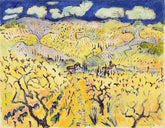 Path To Hills Unframed